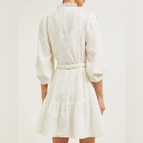 Apiece Apart Rafaela Mini Dress, Cream - size 0 - Picture 2 of 7